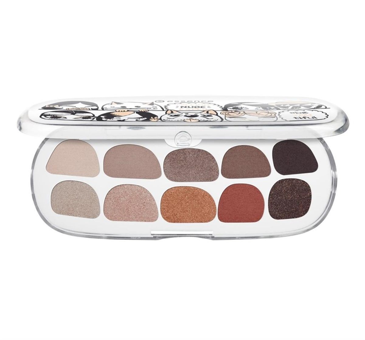 Essence Million Nude Faces Eyeshadow Box Far Paleti No 01