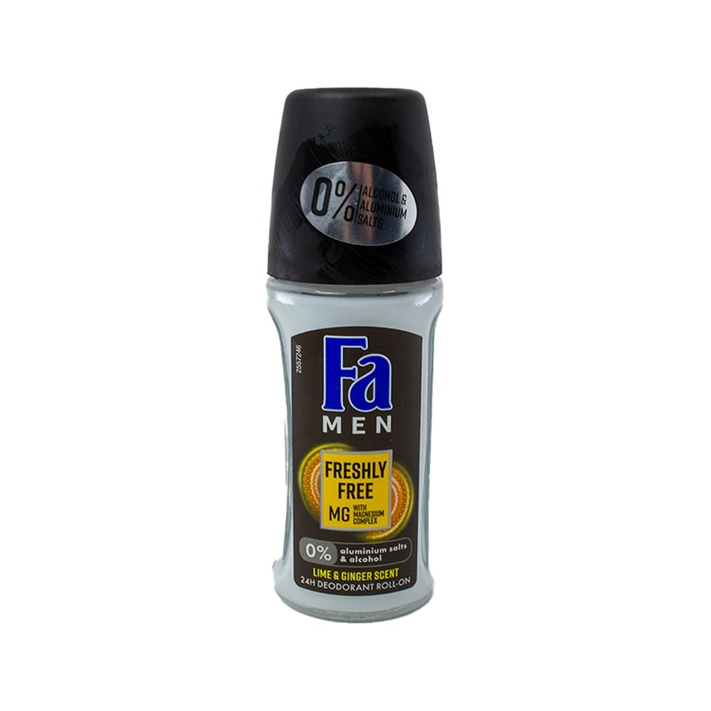 Fa Roll-On Men Freshly Free Lime&Ginger 50 Ml