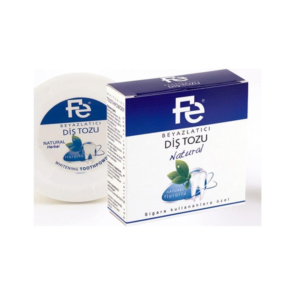 Fe Diş Tozu Natural Herbal