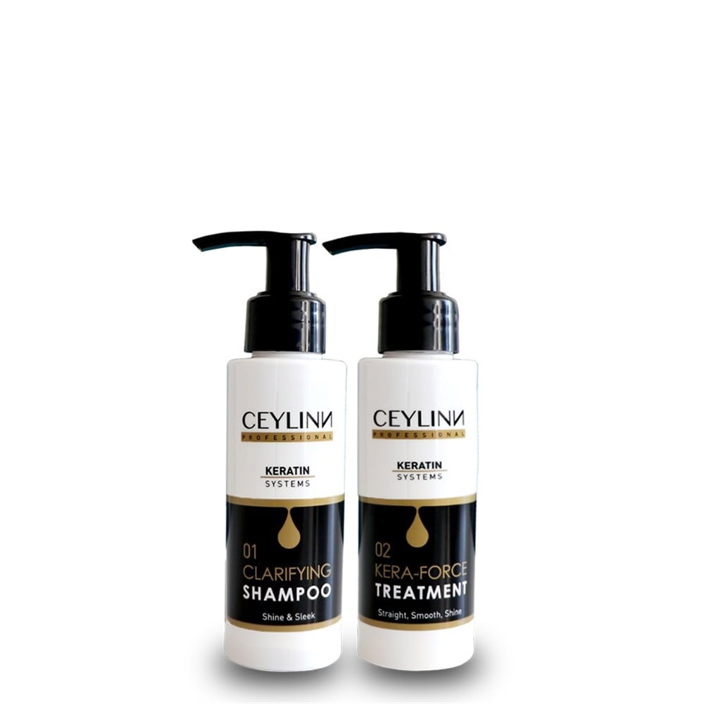 Fonex Ceylinn İkili Keratin Bakım Seti 100 Ml X2