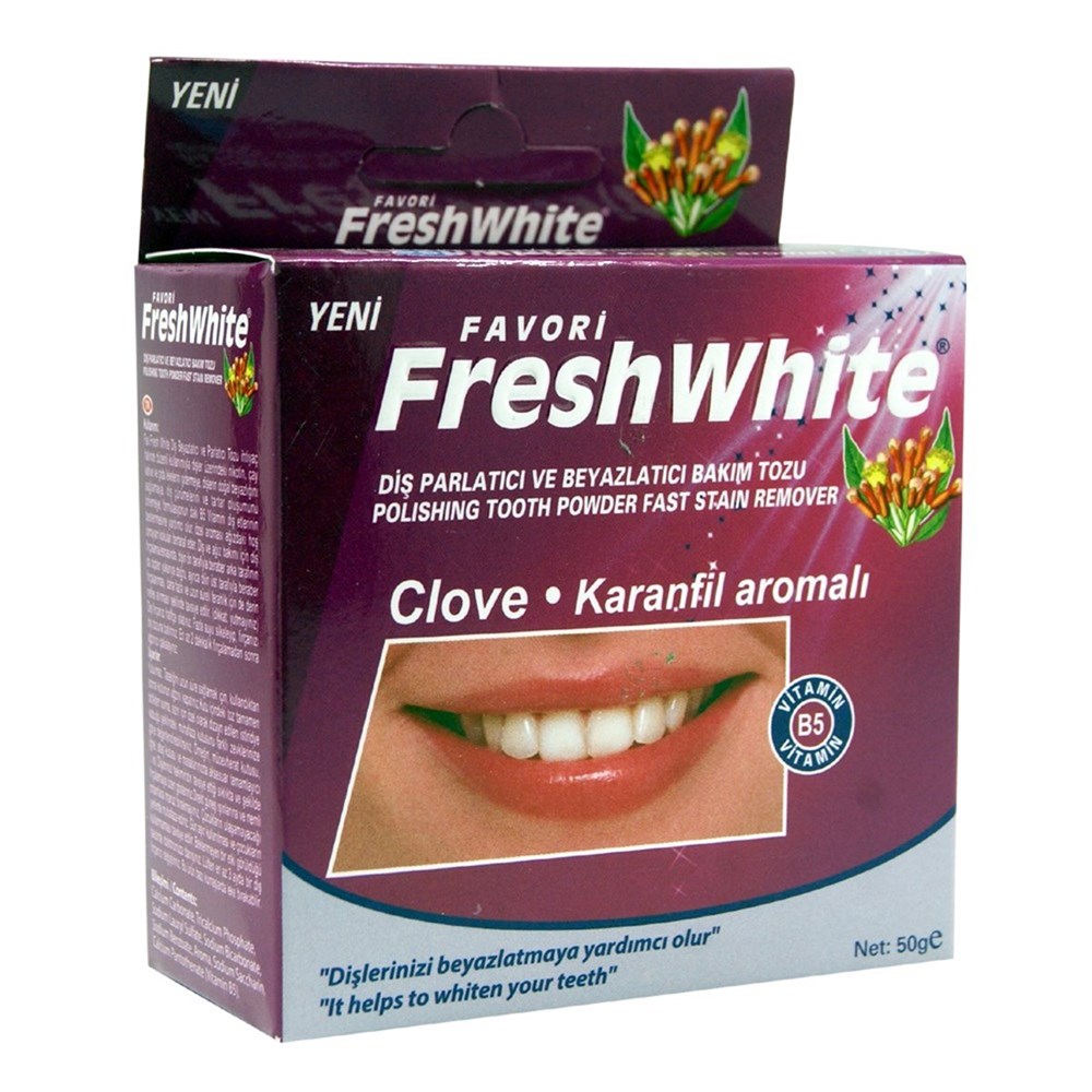 Fresh White Karanfil Aromalı Diş Tozu