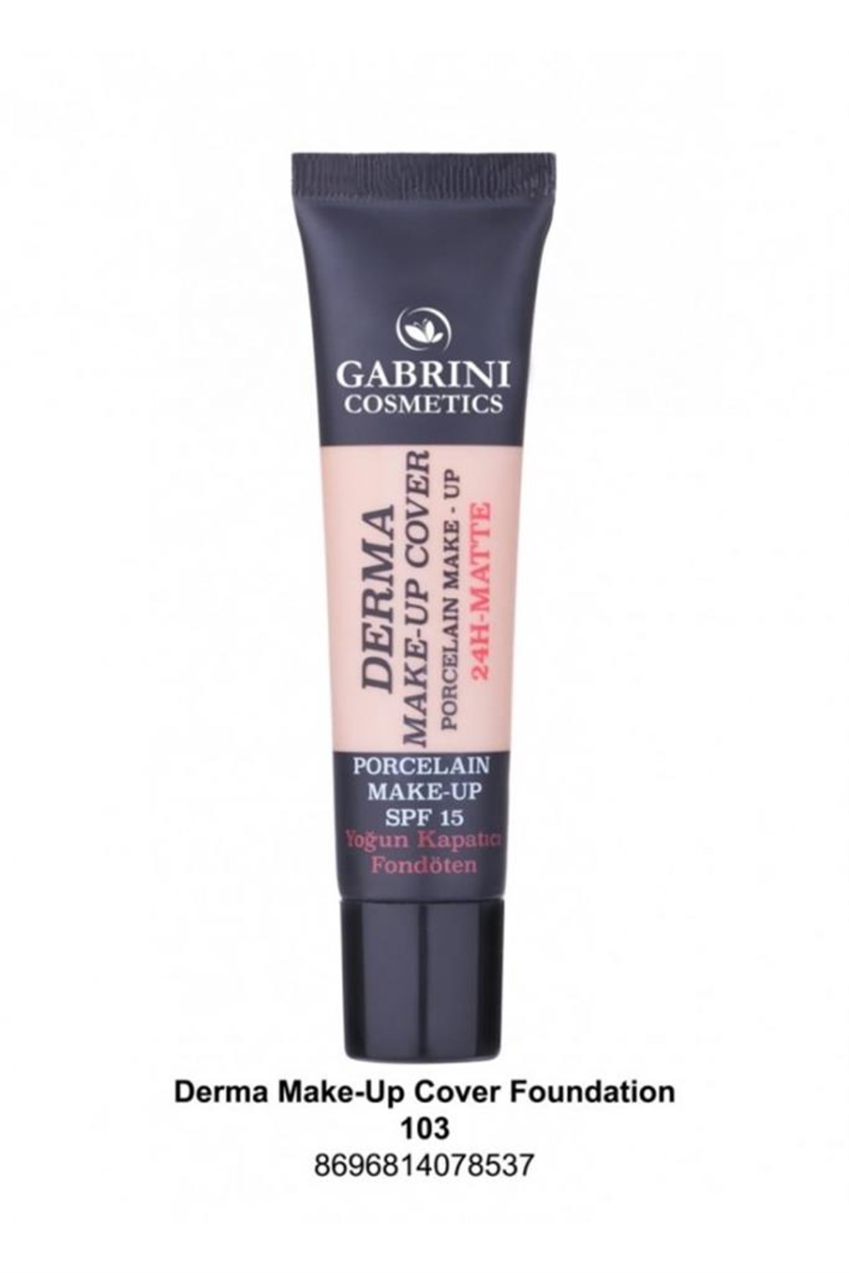 Gabrini Mat Fondöten Derma Porcelaın 24H Matte 103