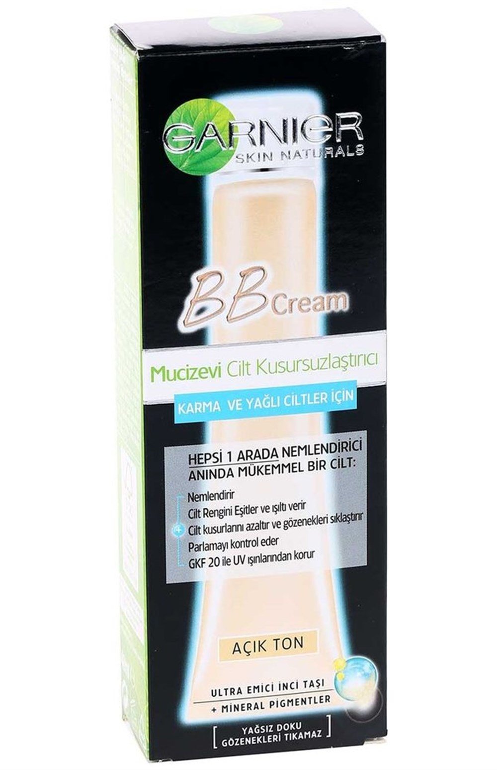 Garnier BB Krem Mucizevi Cilt Kusursuzlaştırıcı Açık Ton 40 Ml