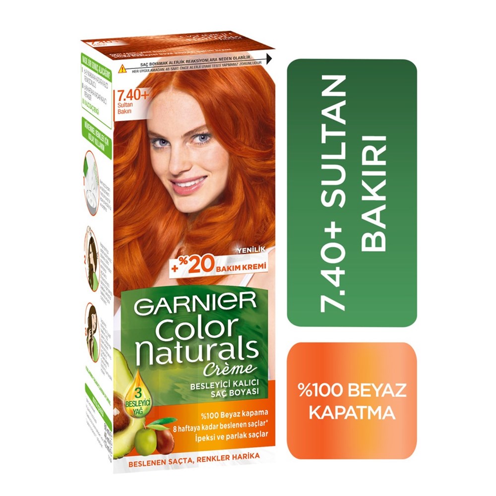 Garnier Color Naturals 7-40 Sultan Bakır