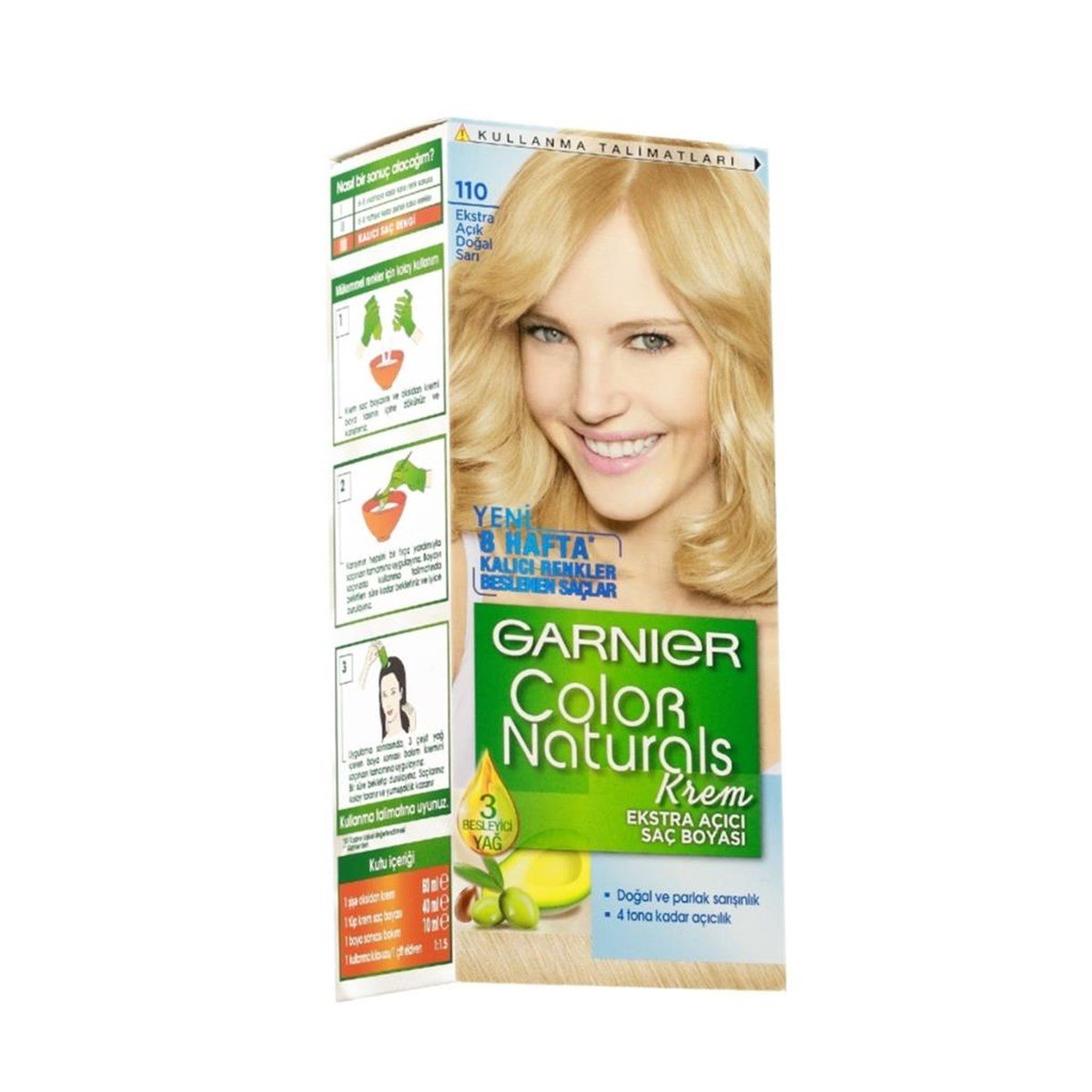 Garnier Color Naturals Saç Boyası 110 Ekstra Açık Doğal Sarı