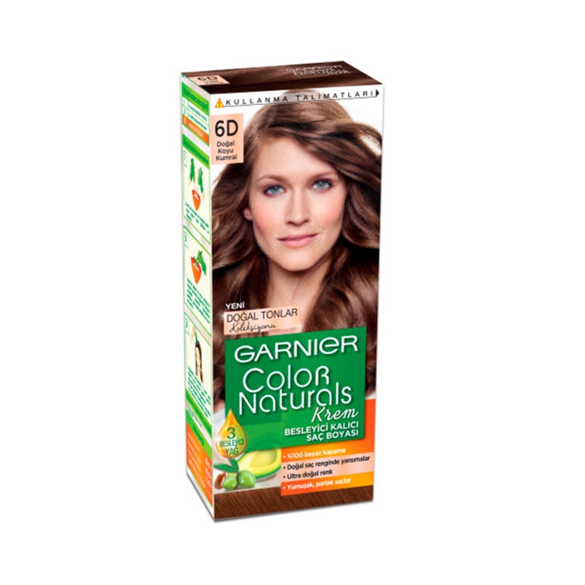 Garnier Color Naturals Saç Boyası 6N Doğal Koyu Kumral