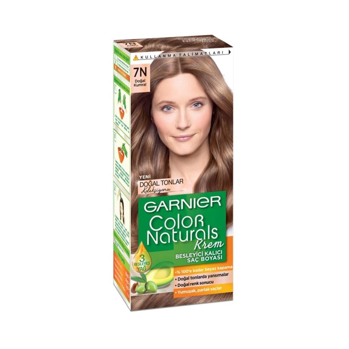 Garnier Color Naturals Saç Boyası 7N Doğal Kumral