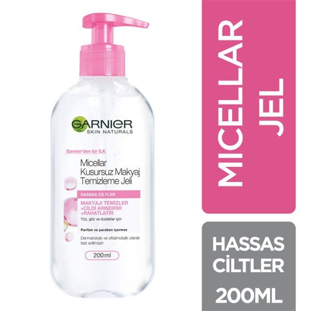 Garnier Micellar Kusursuz Makyaj Temizleme Jeli 200 Ml