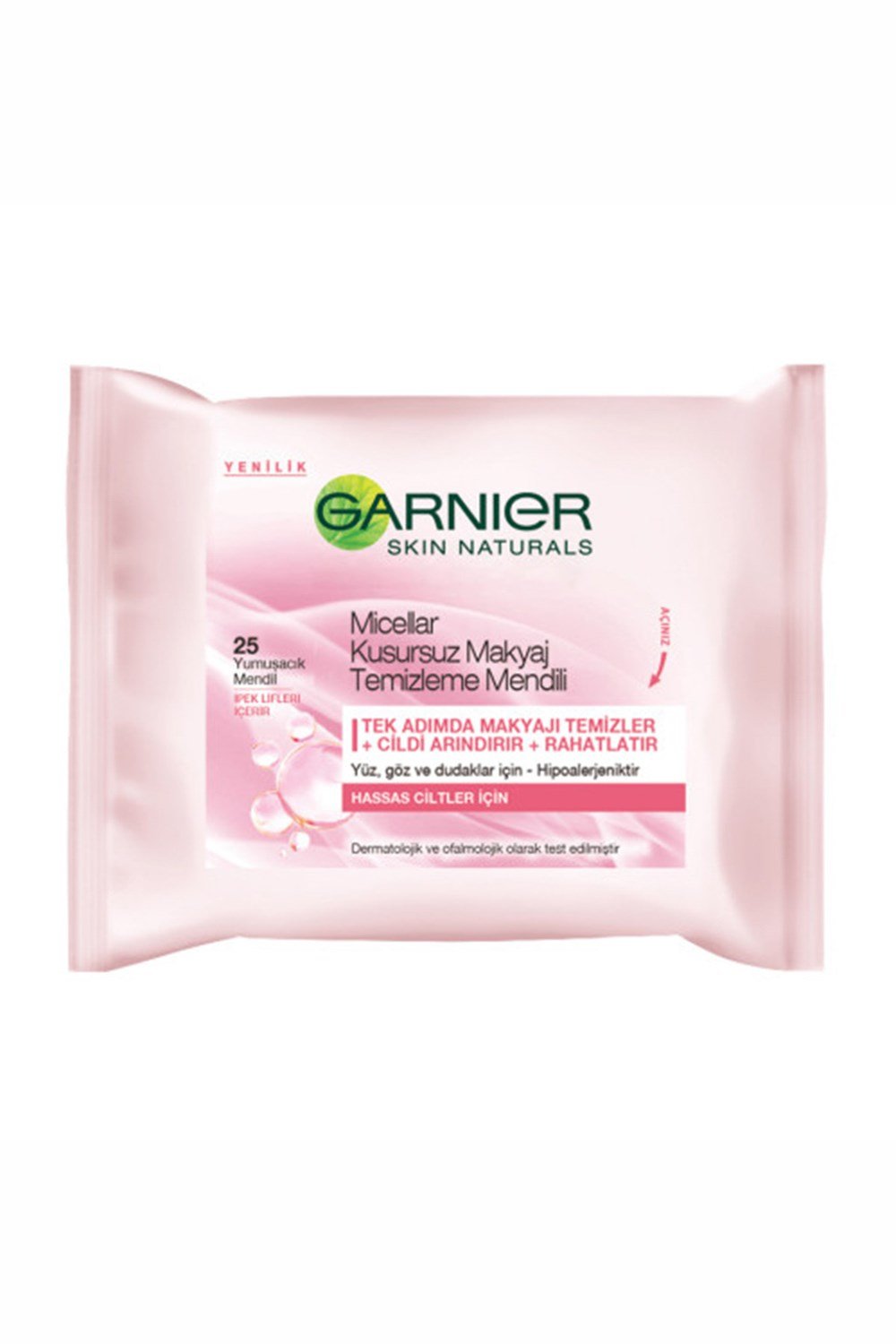 Garnier Micellar Kusursuz Makyaj Temizleme Mendili 25 Li