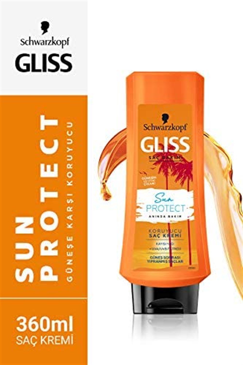 Gliss Saç Kremi 360 Ml Sun Protect Anında Bakım 
