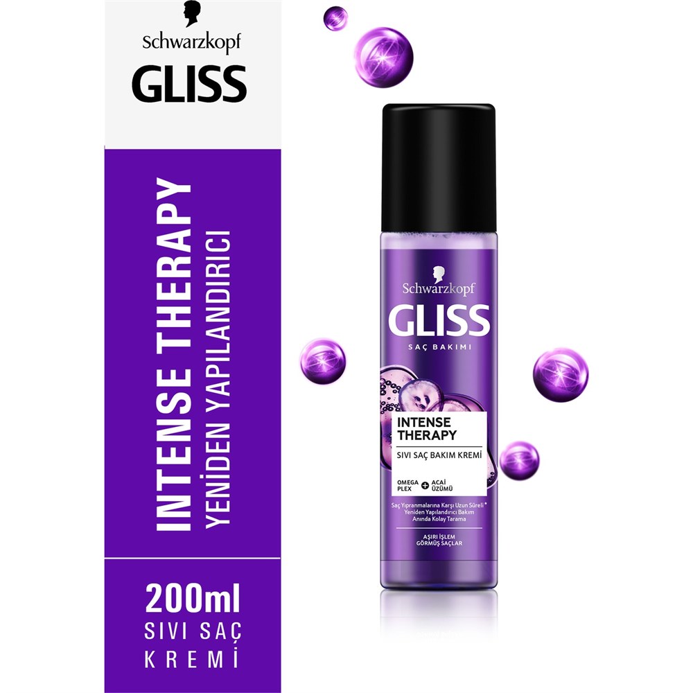 Gliss Sıvı Saç Kremi 200 Ml Intense Therapy 