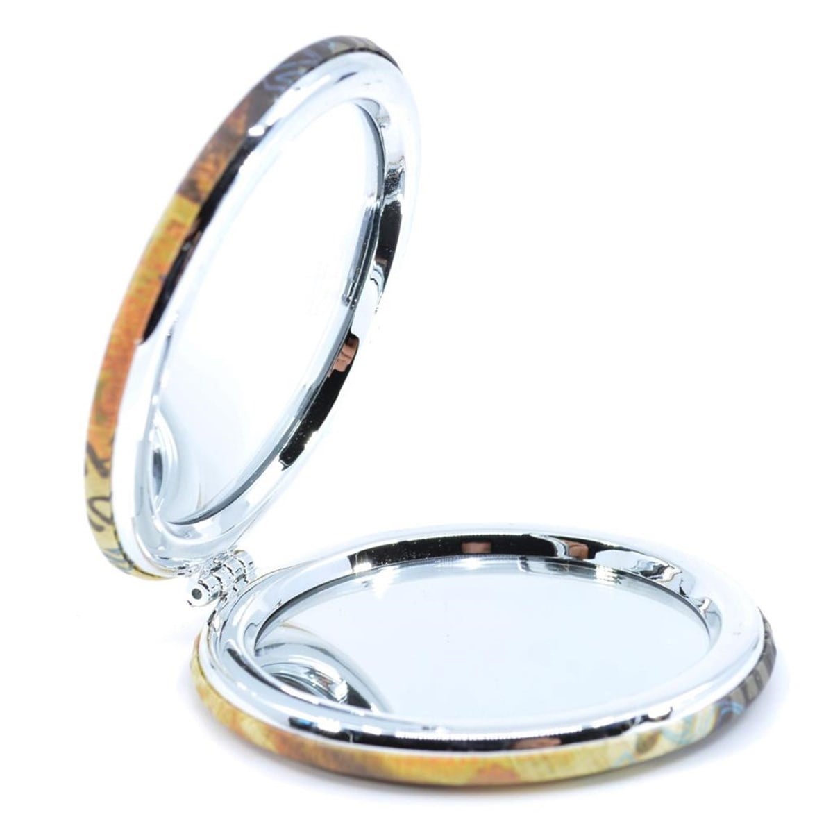 Gold Beauty Yuvarlak Cep Aynası Ep 9077