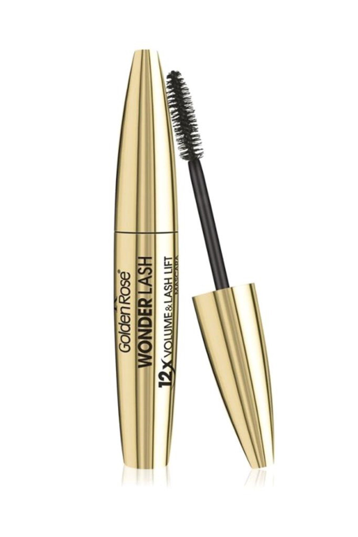 Golden Rose 12 Kat Hacim Sağlayan Siyah Maskara - Wonder Lash Mascara Black