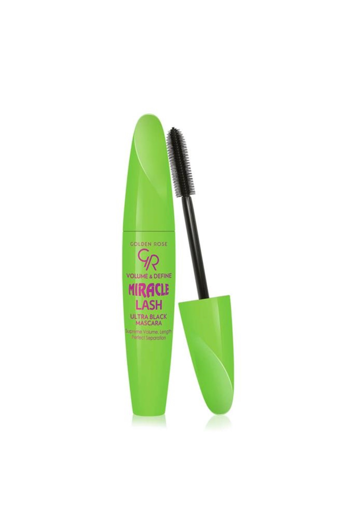 Golden Rose Hacim ve Uzunluk Veren Ekstra Siyah Maskara Volume Define Miracle Lash Ultra Black