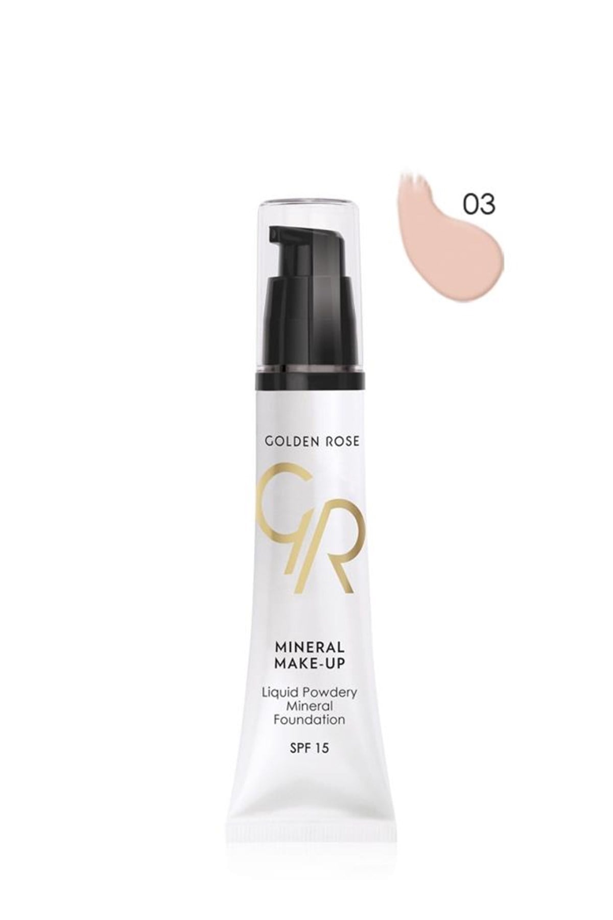 Golden Rose Mineral Fondöten Liquid Powder Mineral Foundation Spf 15 No: 03 35 m
