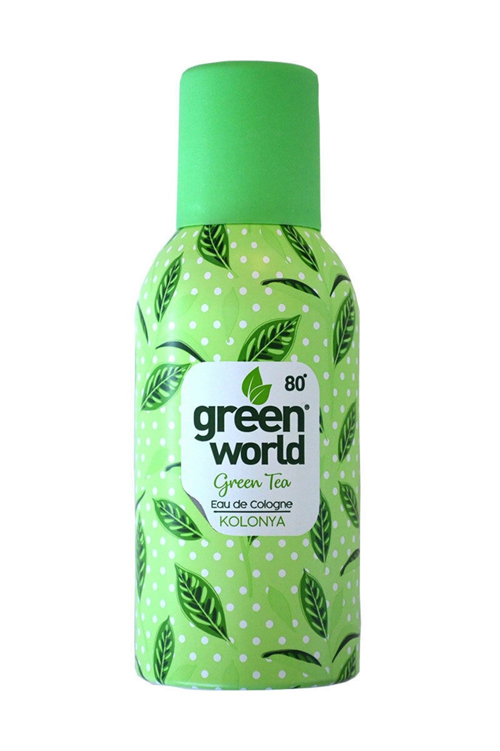 Green World Aerosol Kolonya Green Tea 150 Ml