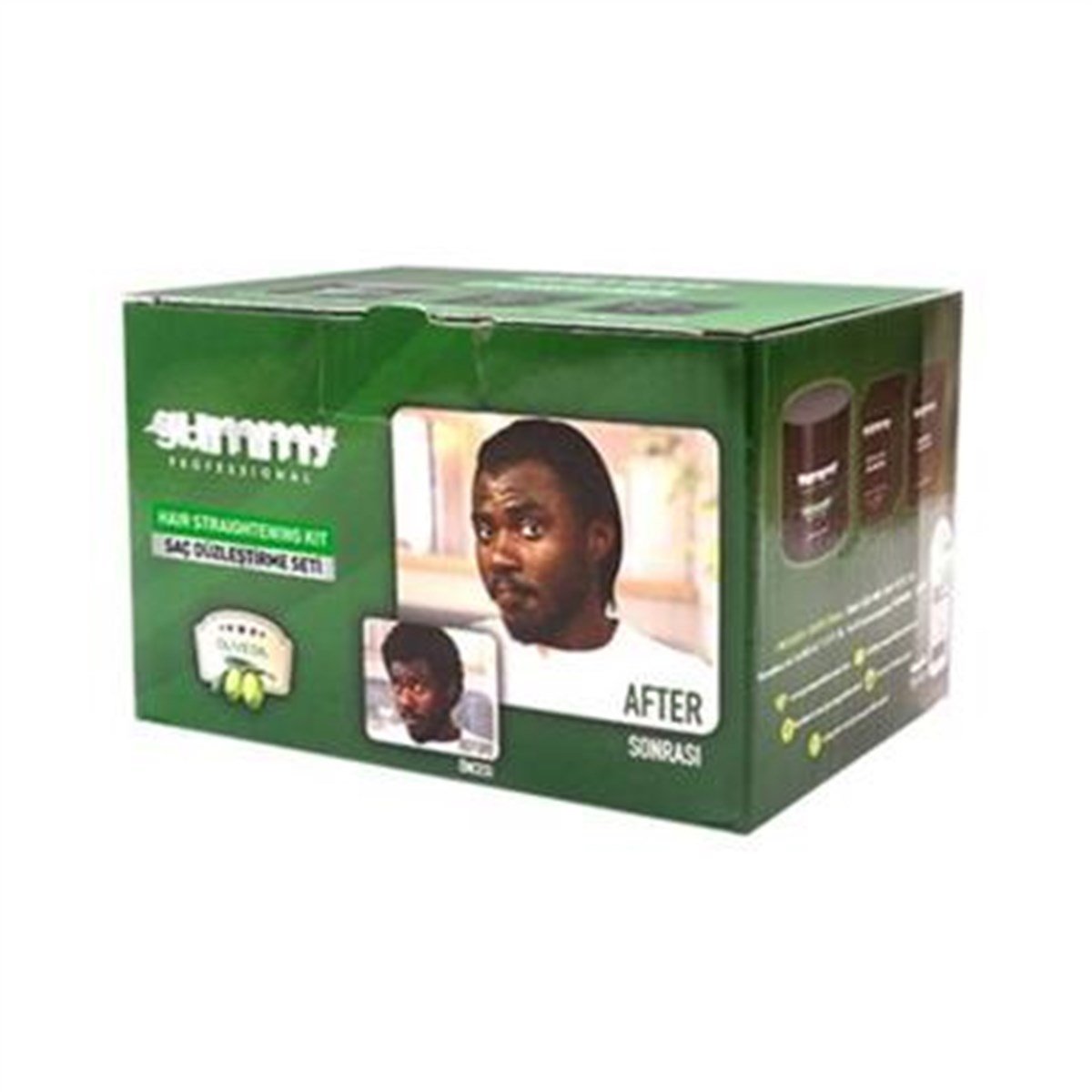 Gummy Saç Düzleştirme Seti