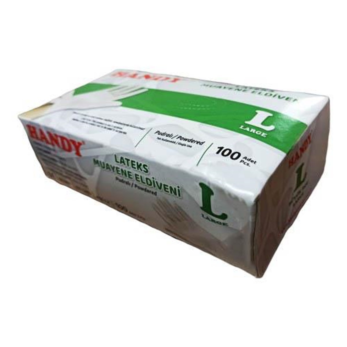 Handy Latex Muayne Eldiveni 100 Adt L