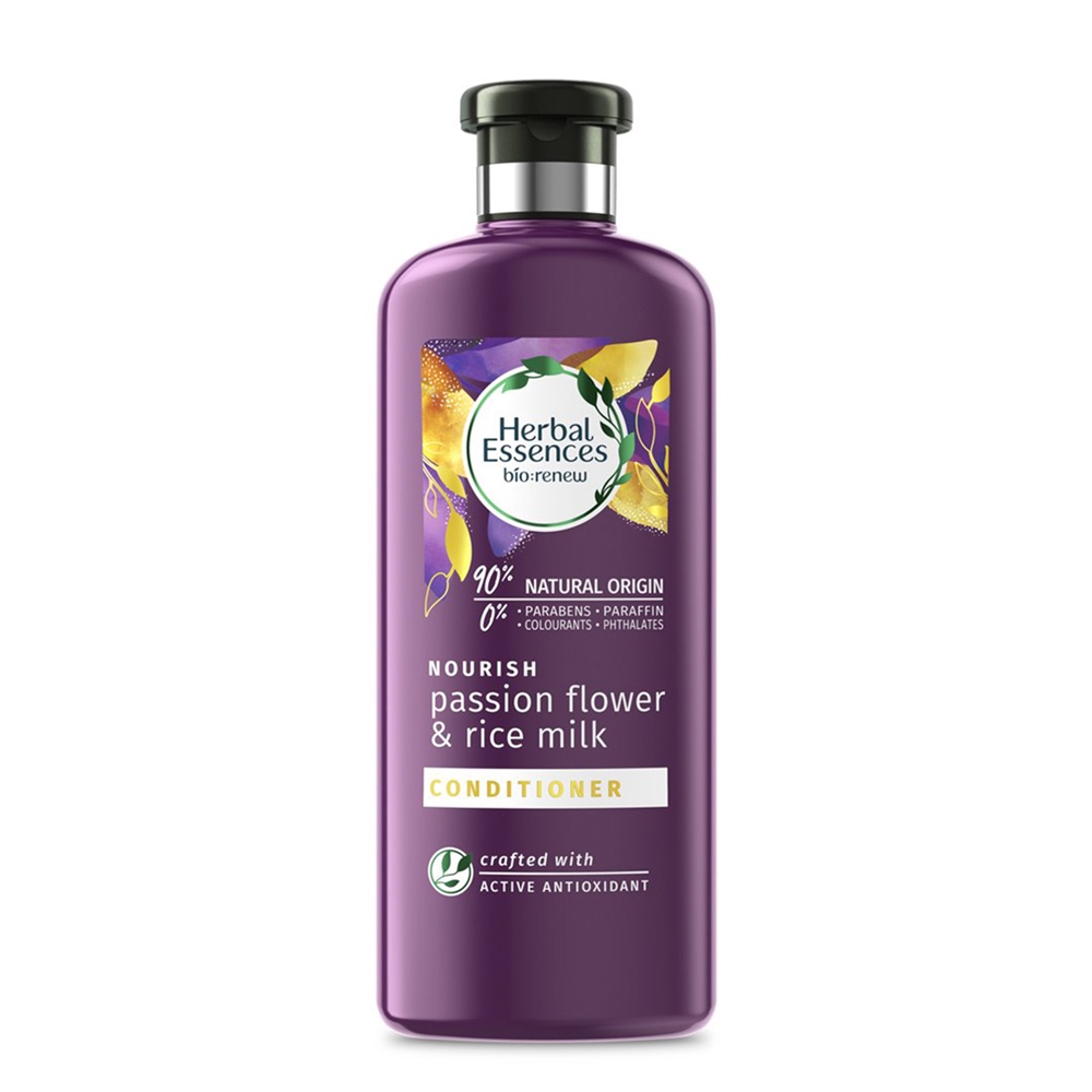 Herbal Essences Çarkıfelek Çiçeği & Pirinç Sütüyle Besleyici Saç Bakım Kremi 360 Ml