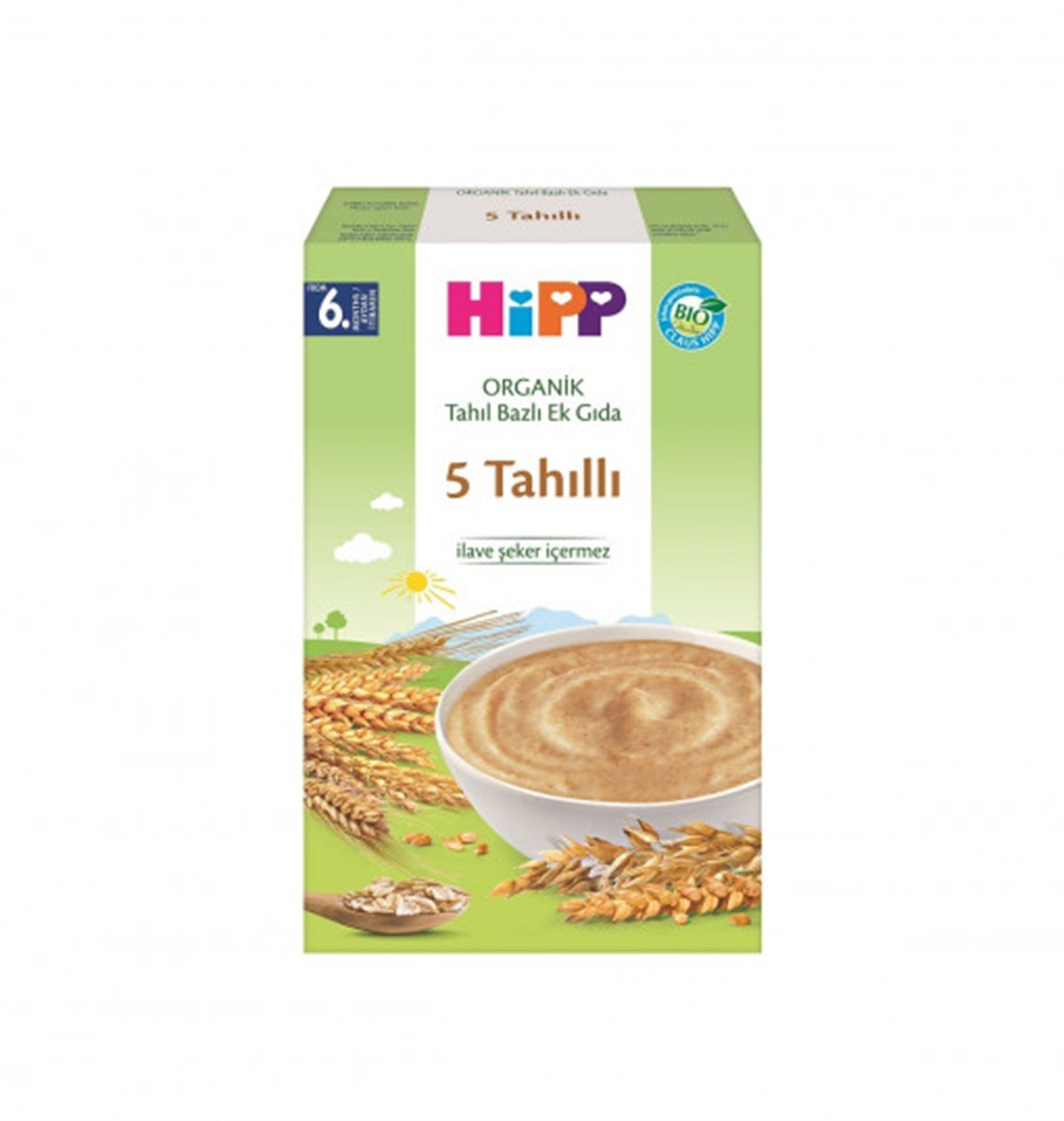 Hipp Organik 5 Tahıllı Ek Gıda Kaşık Maması 200 Gr