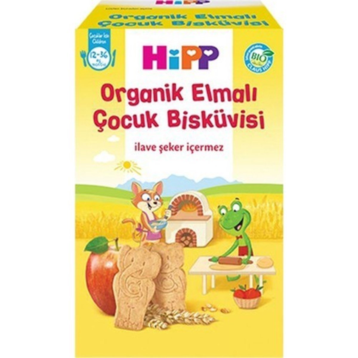 Hipp Organik Elmalı Çocuk Bisküvisi 150 Gr
