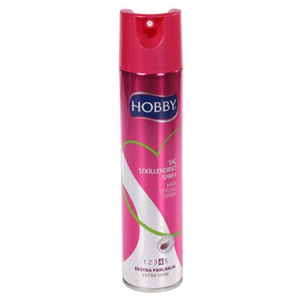 Hobby Saç Spreyi Ekstra Parlak 250 Ml