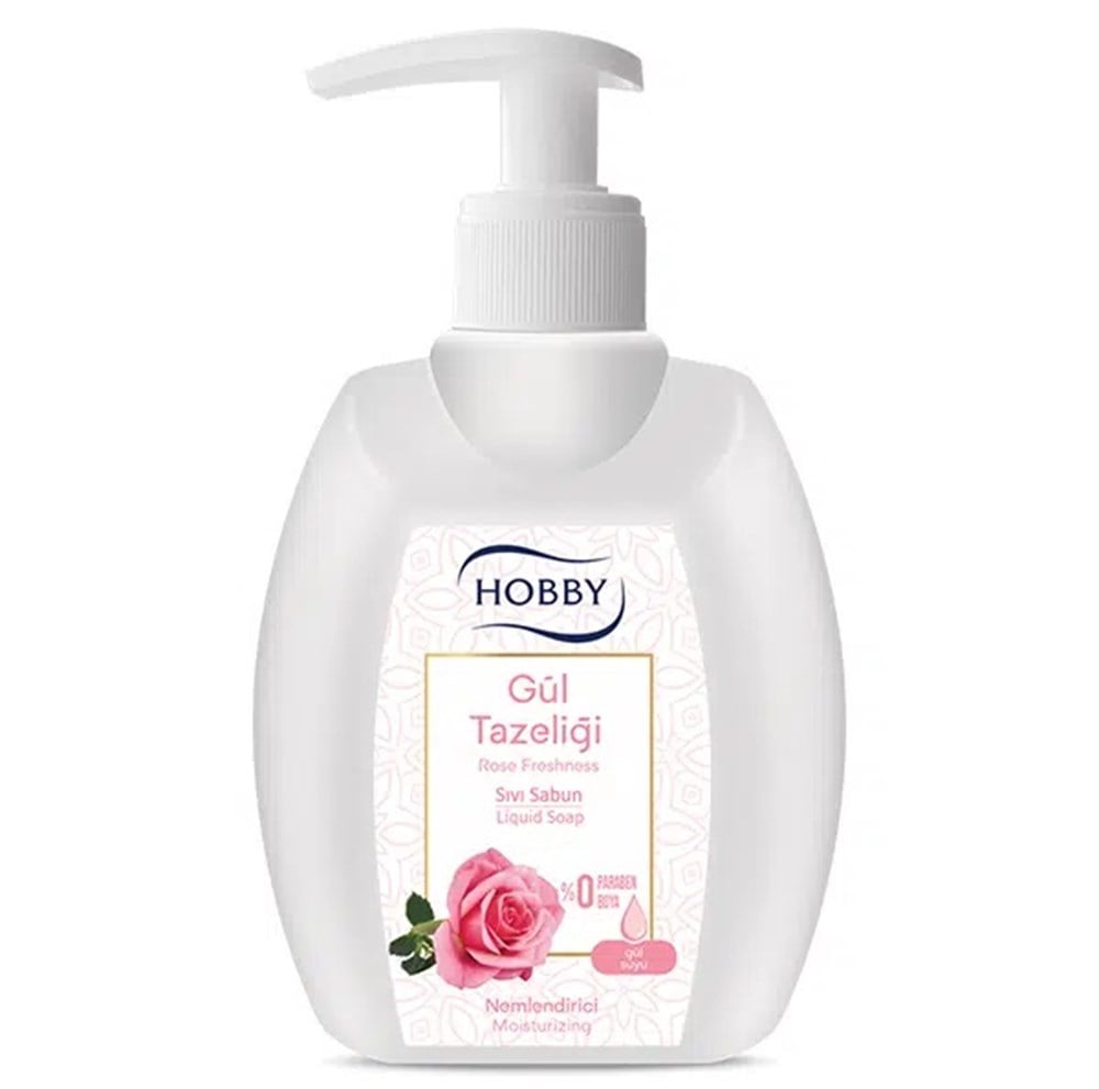 Hobby Sıvı Sabun 300 Ml Gül Tazeliği