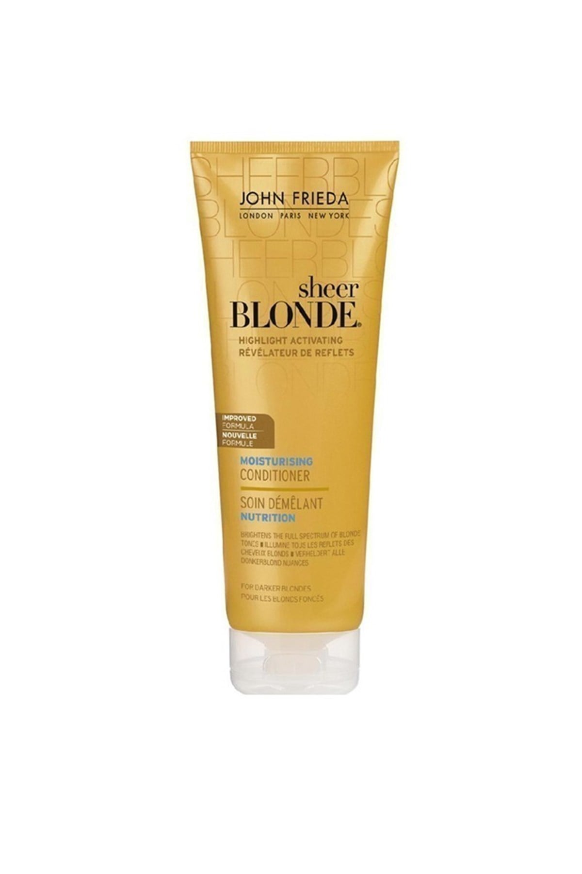 John Frieda Saç Bakım Kremi Koyu Sarı Ton Saçlar 250 Ml