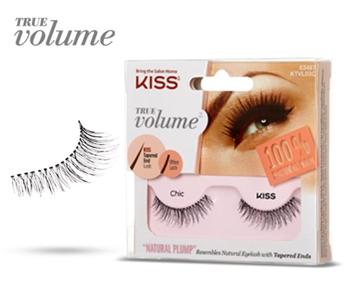 Kiss True Volume Takma Kirpik KTVL03C 63487