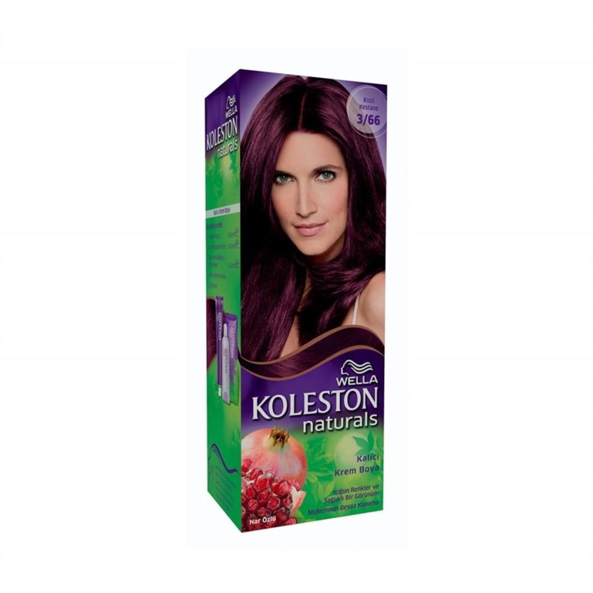Koleston Naturals Saç Boyası 3.66 Kızıl Kestane