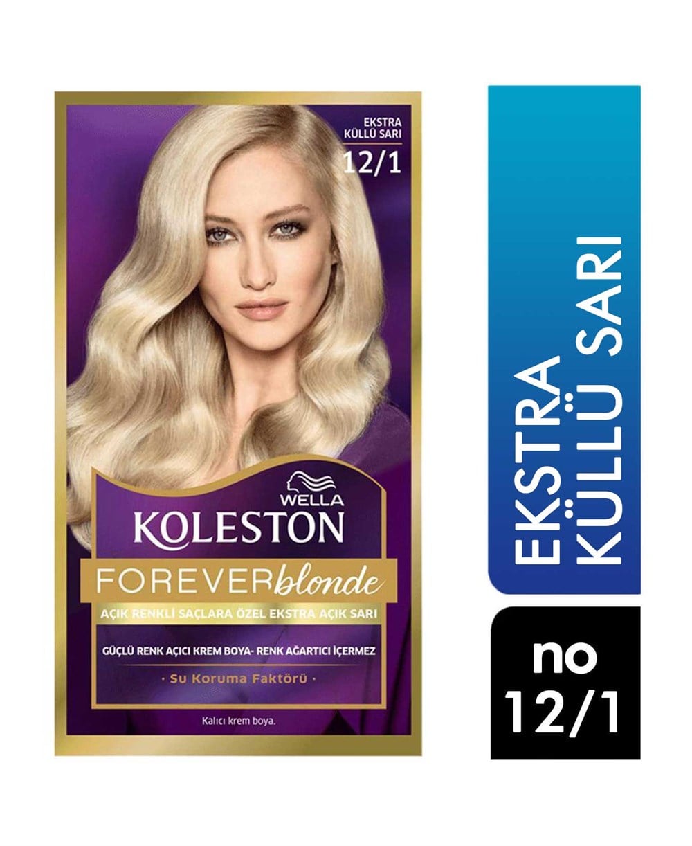 Koleston Set Saç Boyası 12.1 Küllü Sarı