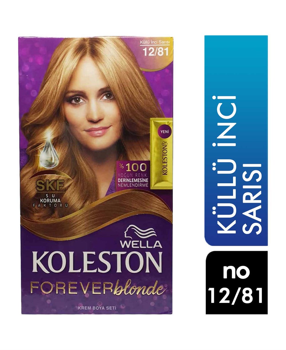 Koleston Set Saç Boyası 12.81 Küllü İnci Sarısı