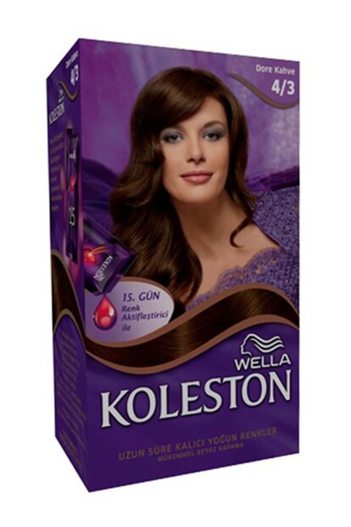 Koleston Set Saç Boyası 4.3 Altın Kahve