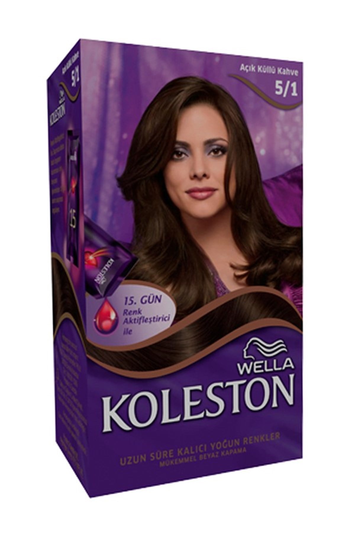 Koleston Set Saç Boyası 5.1 Açık Küllü Kahve