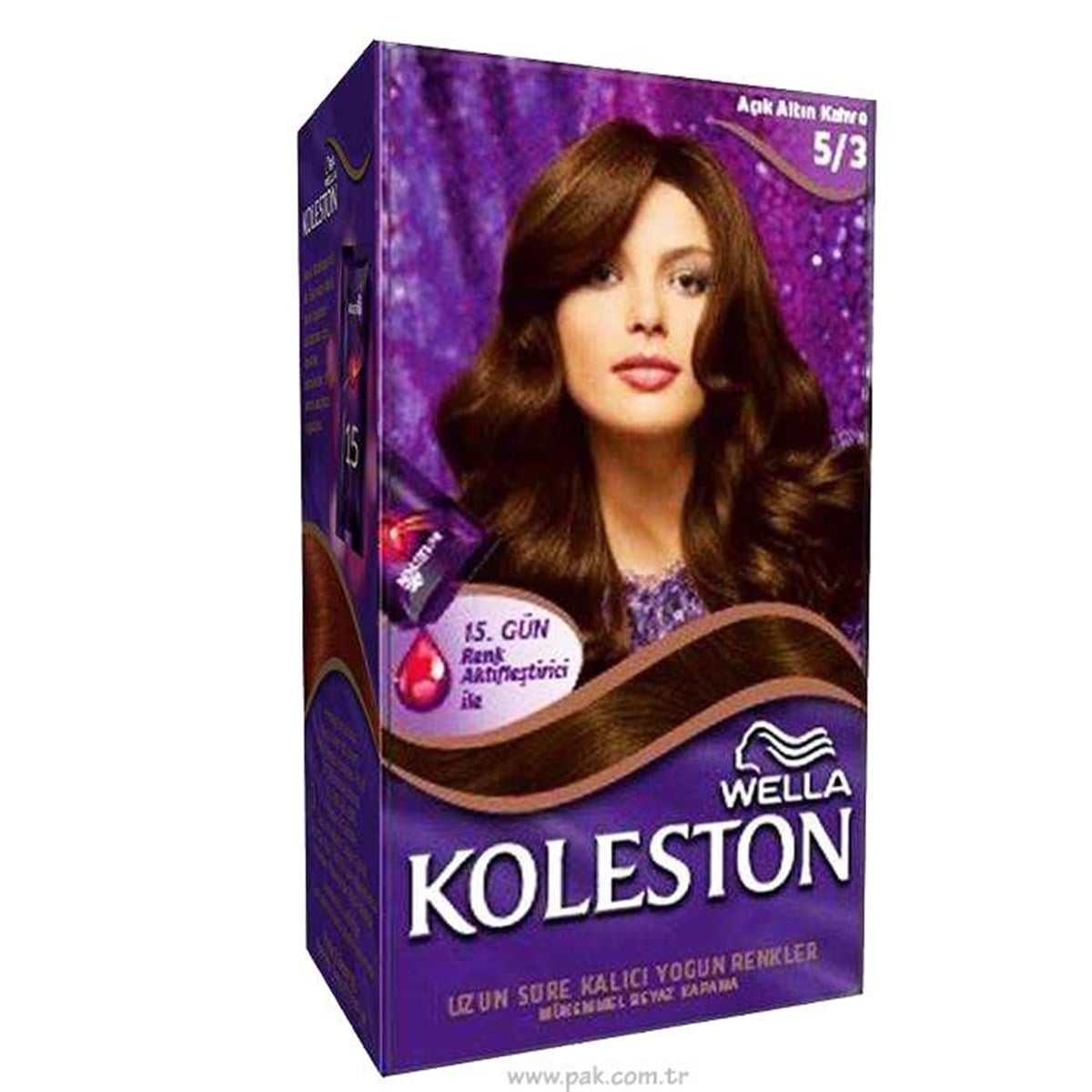 Koleston Set Saç Boyası 5.3 Açık Altın Kahve