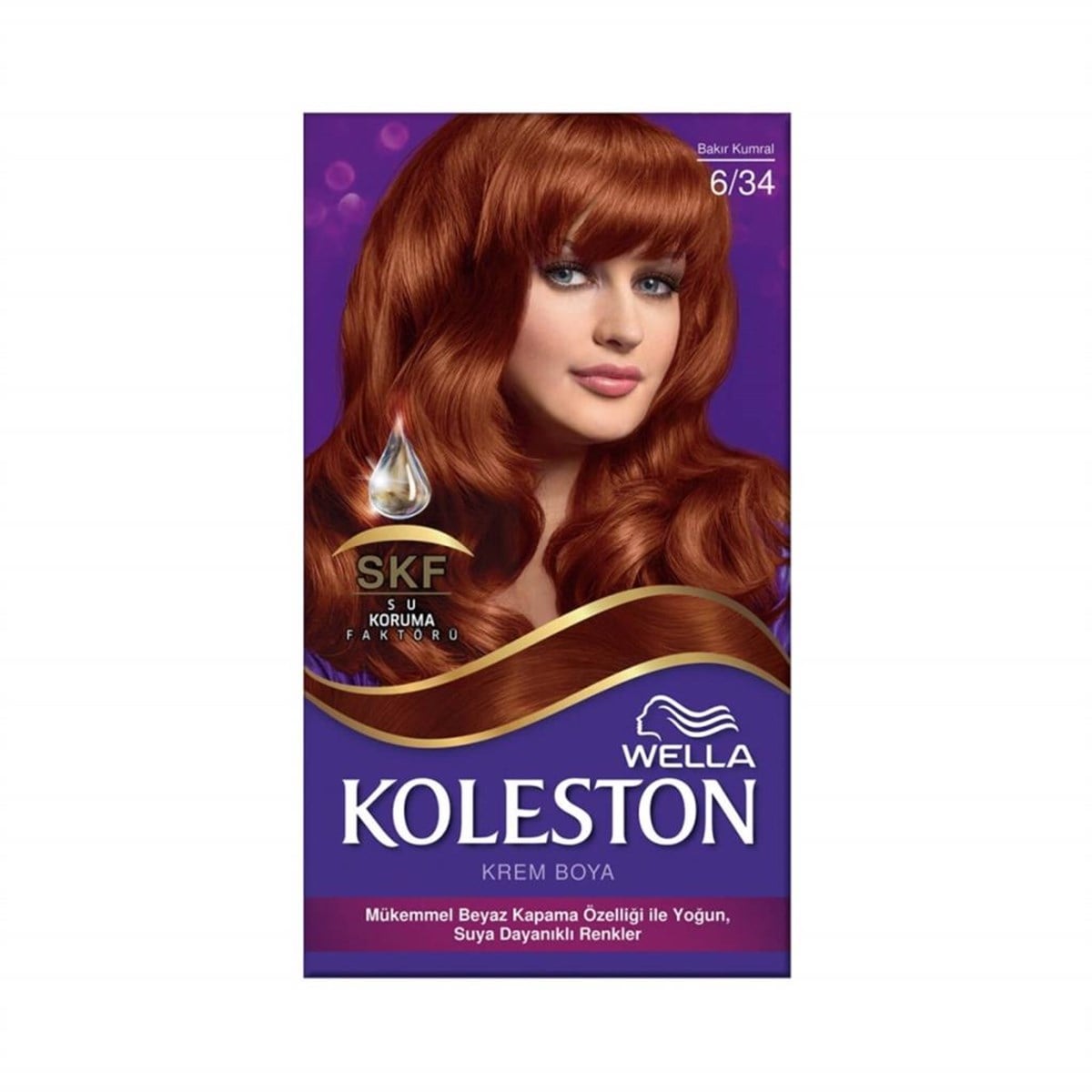 Koleston Set Saç Boyası 6.34 Bakır Kumral