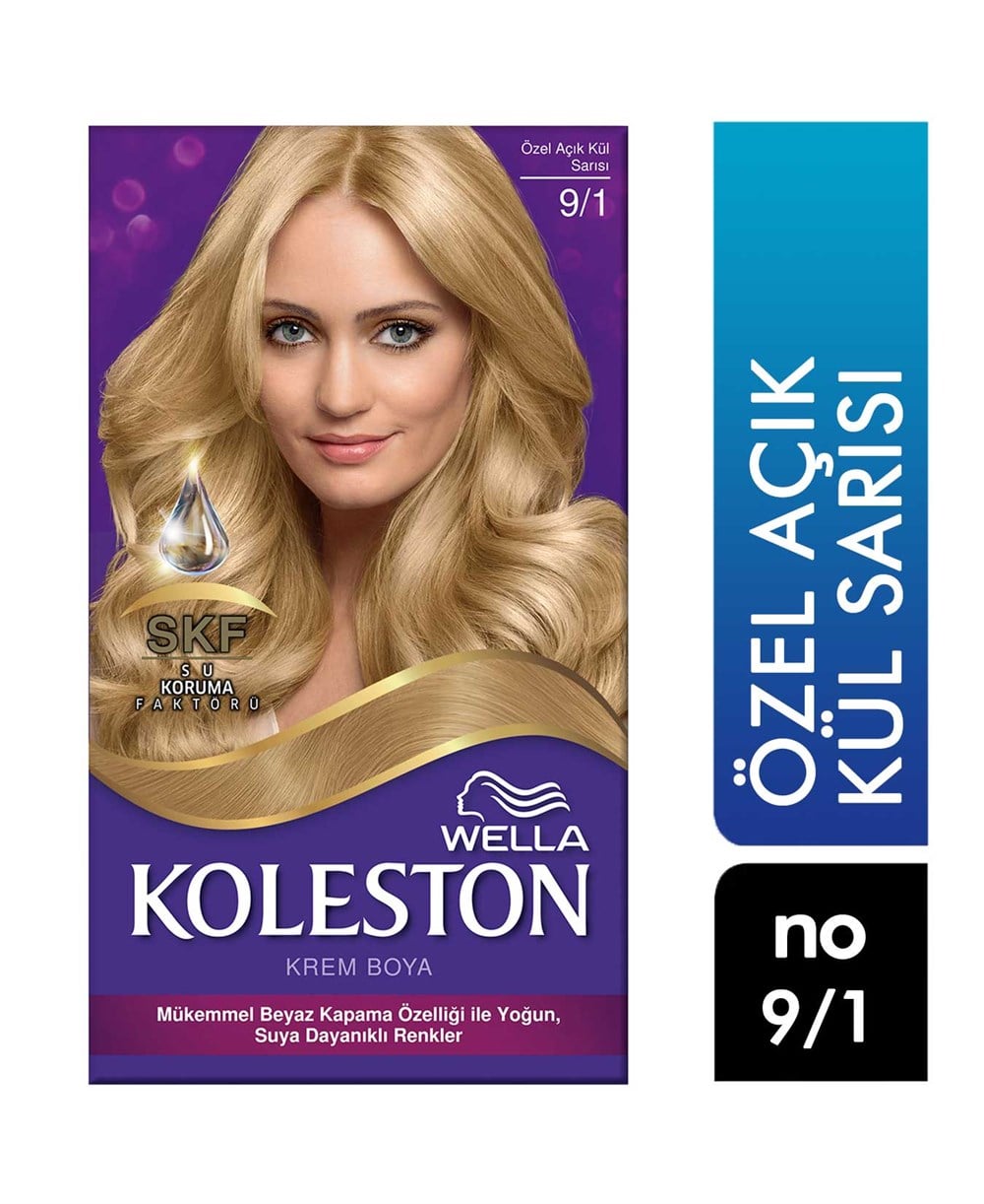Koleston Set Saç Boyası 9.1 Özel Açık Kül Sarısı