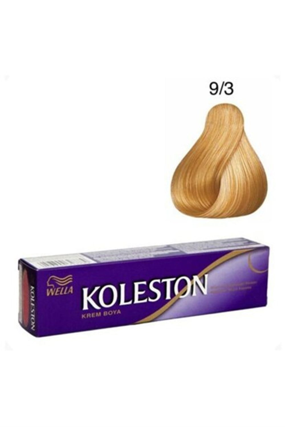 Koleston Tüp Krem Boya 9.3 Altın Sarısı