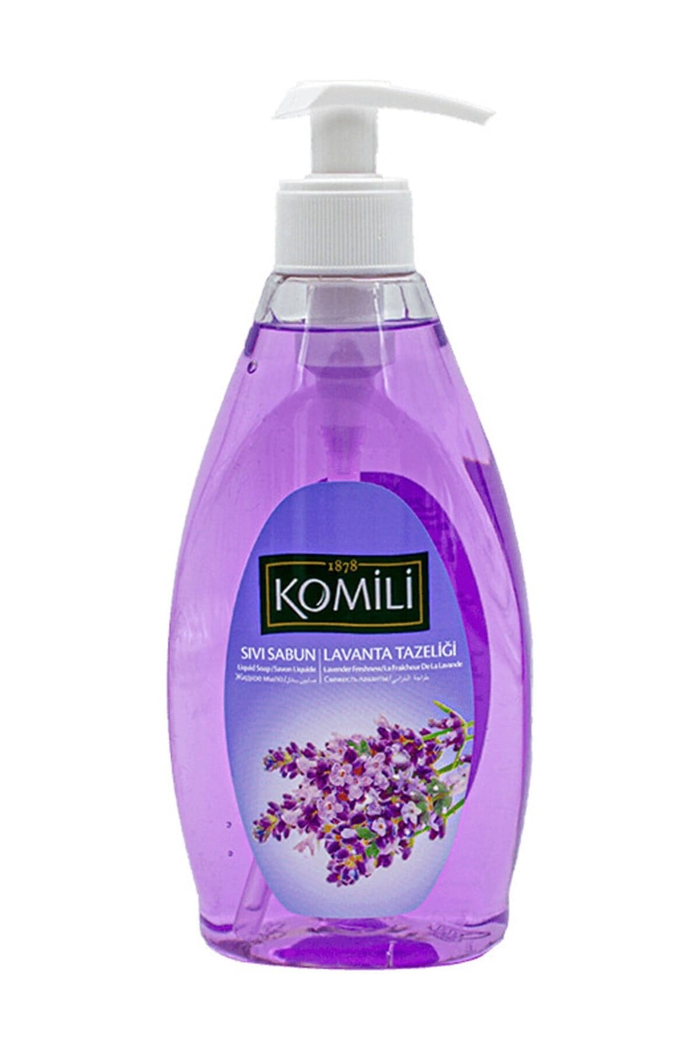 Komili Sıvı Sabun 400 Ml Lavanta Tazeliği