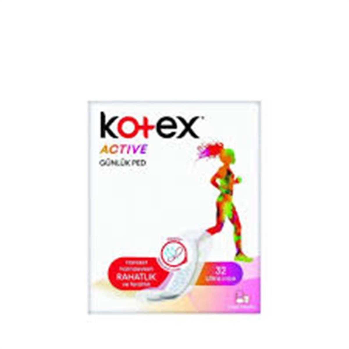 Kotex Günlük Ped Actıve 32 Li