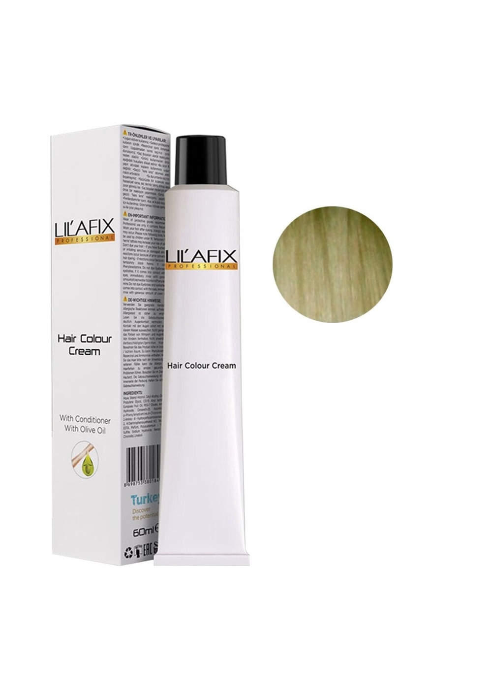 Lilafix Tüp Boya 60 Ml 912.1 Ultra Açıcı Küllü Sarı