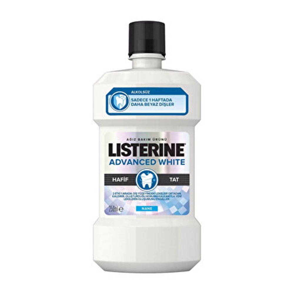 Listerine 250 Ml Advenced White 