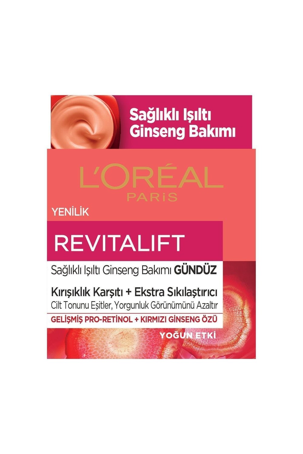 Loreal Dermo Expertise Revitalift Ginseng Gündüz 50 Ml