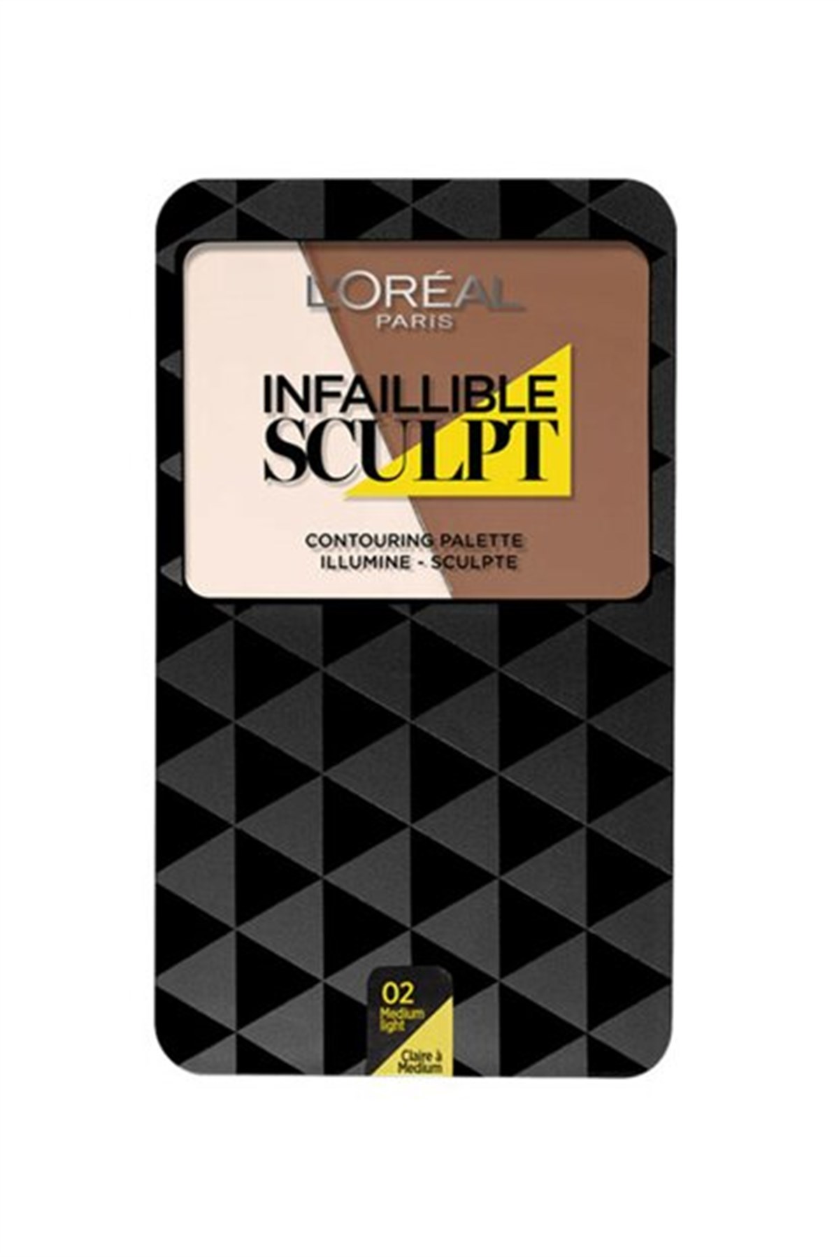 LOREAL MU INFALLIBLE SCULPT CONTOUR PALETTE 02 MEDIUM LIGHT