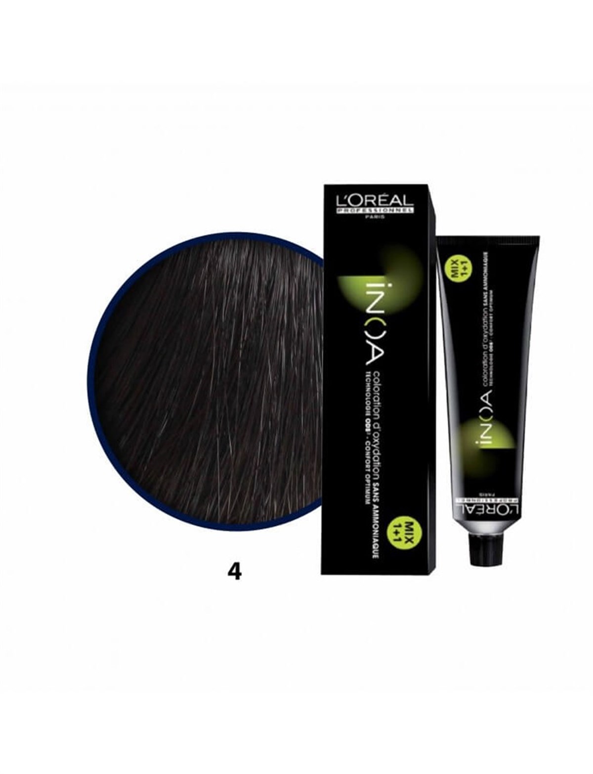 Loreal Professionnel İnoa Amonyaksız Saç Boyası No:4 Fundamental 60 Ml