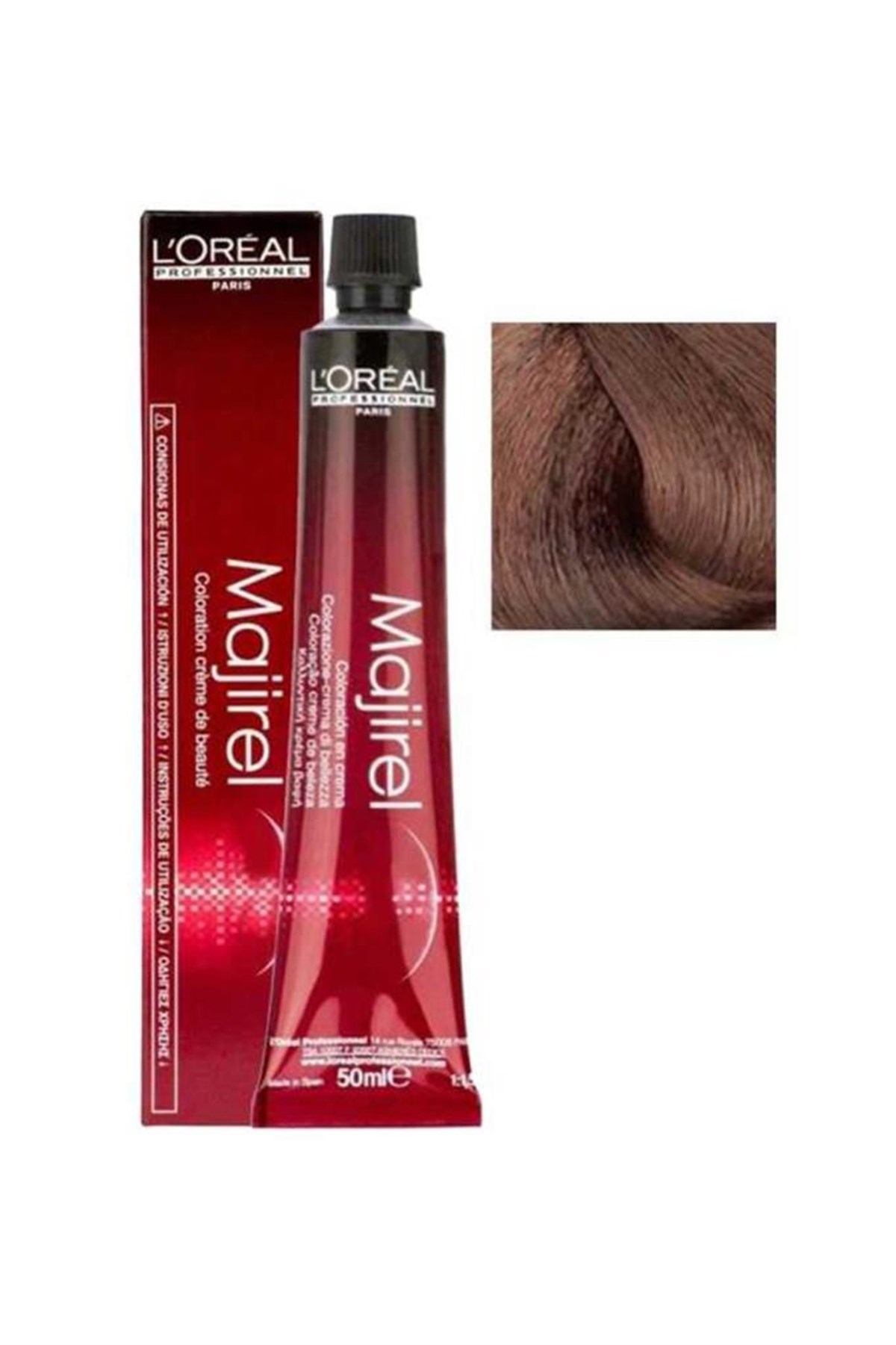 Loreal Professionnel Majirel Saç Boyası - 6.35 Koyu Kumral Dore Akaju