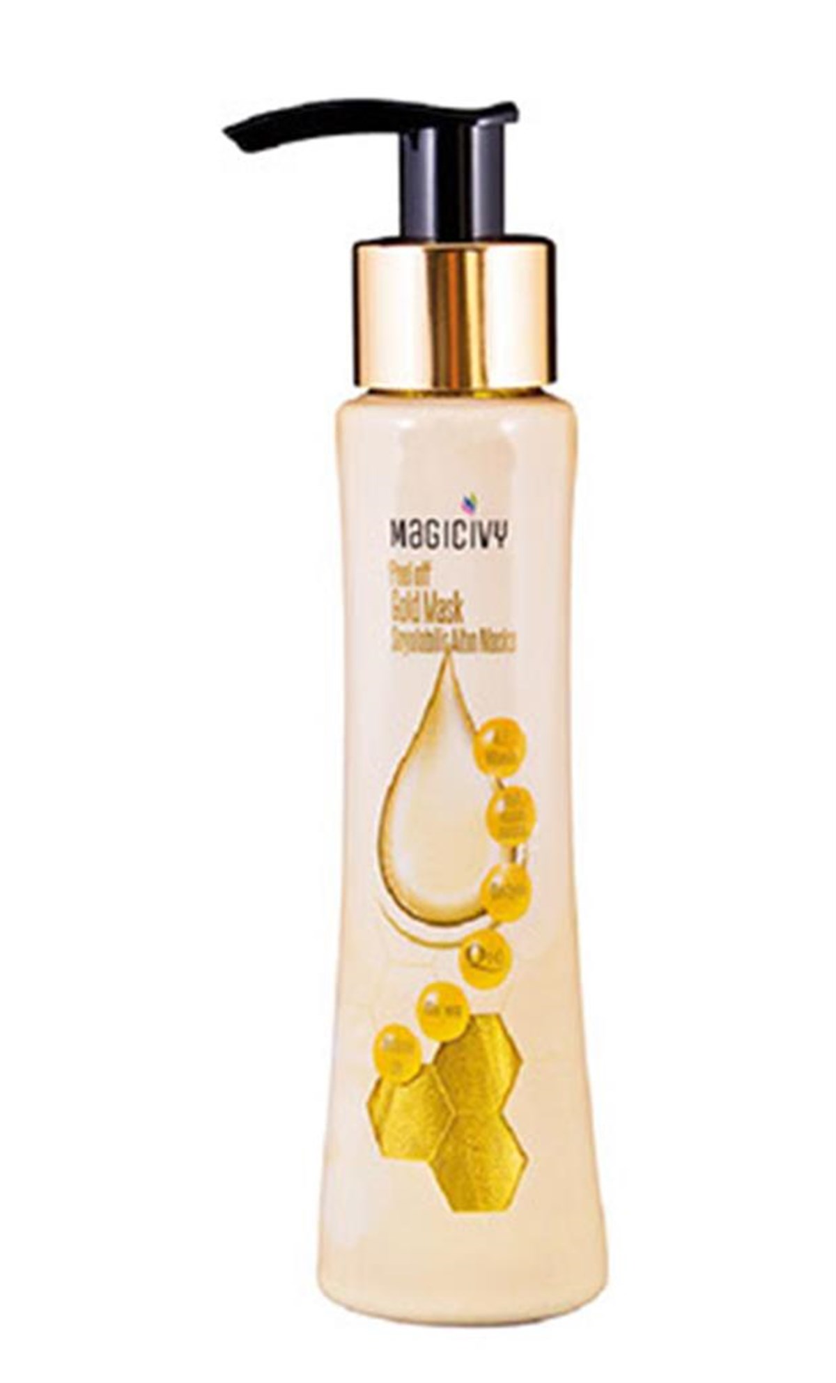 Magıcıvy Gold Maske  Soyulabilir altın maske  100 ml