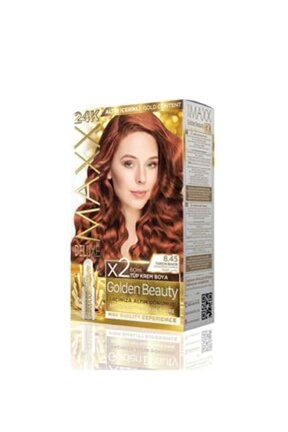 Maxx Deluxe Golden Beauty Set Boya 8.45 Tarçın Bakır