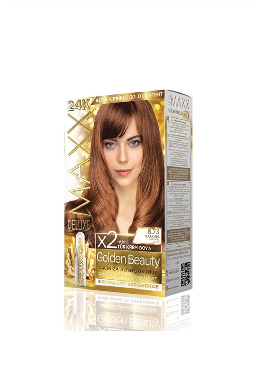 Maxx Deluxe Golden Beauty Set Boya 8.73 Karamel