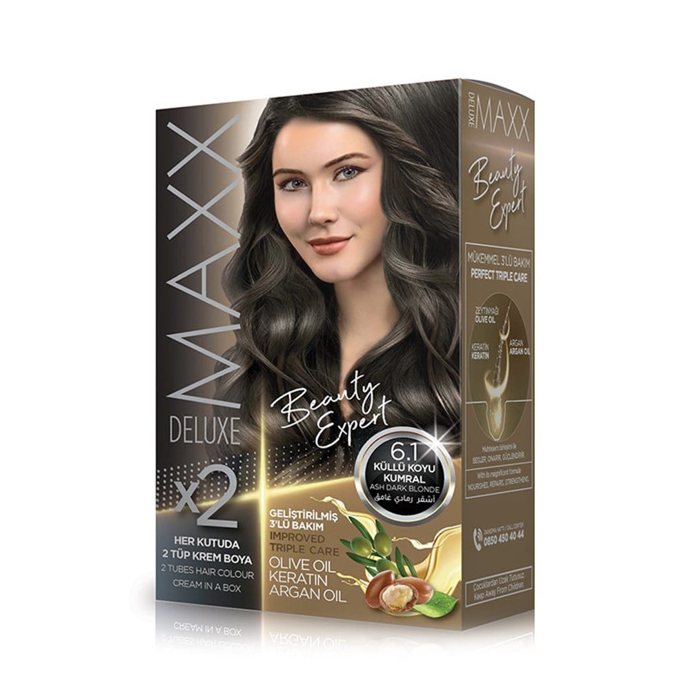 Maxx Deluxe Set Boya 6.1 Küllü Koyu Kumral 